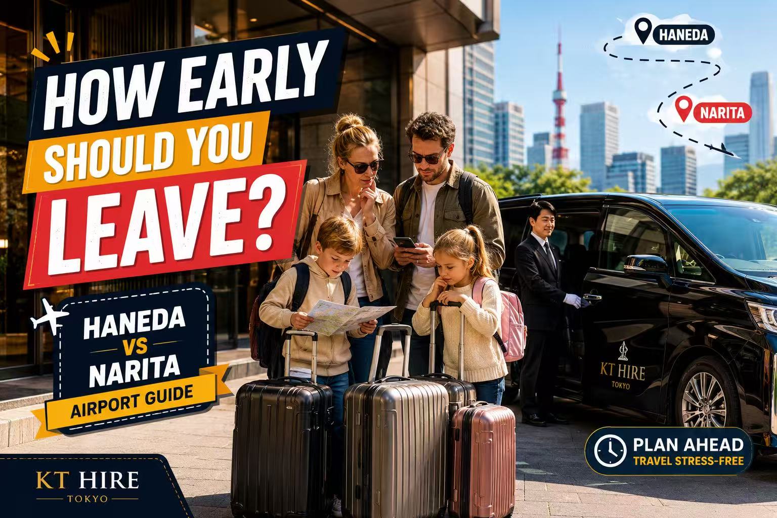 Haneda and Narita airport transfer guide from central Tokyo