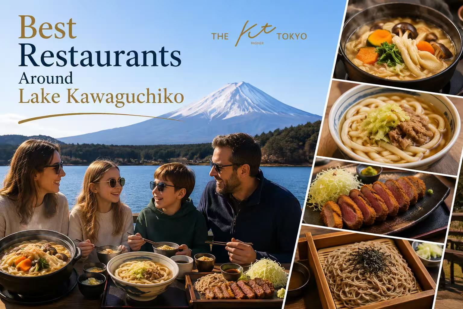 Best restaurants around Lake Kawaguchiko with Mt. Fuji scenery