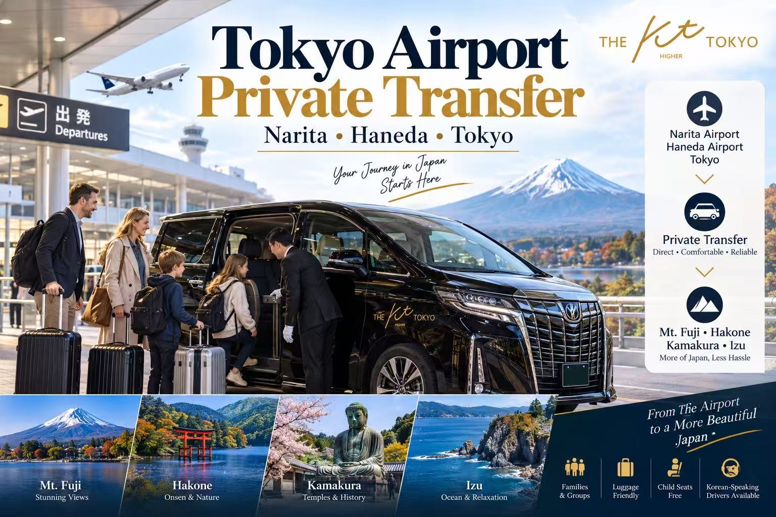 16-day Japan private car tour from Tokyo to Osaka via Nikko, Kusatsu, Karuizawa, Hakone, Mt. Fuji, Kyoto and Nara